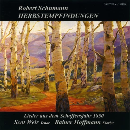 Schumann Robert - Herbstempfindungen - Lieder (CD)
