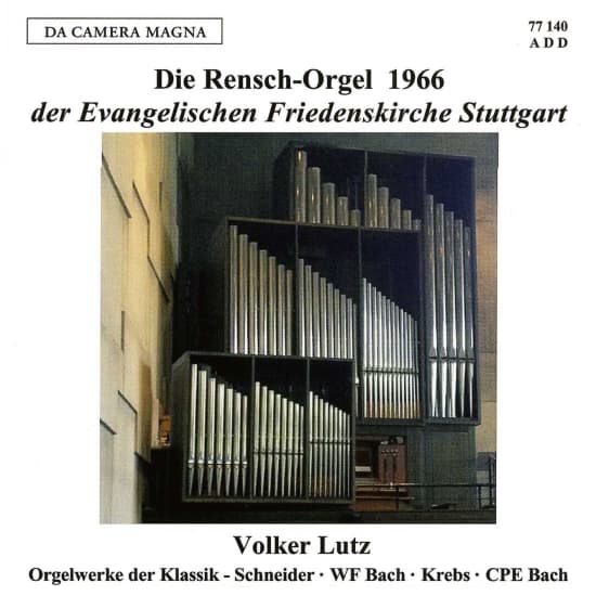 Lutz Volker - Orgelwerke Der Klassik (CD)