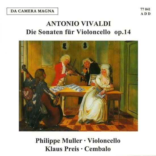 Vivaldi - Cello Sonatas Op. 14 (CD)