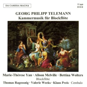 Telemann G P - Chamber Music For Flute (CD)
