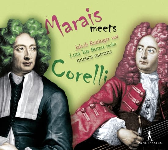 Lina Tur Bonet Jakob Rattinger Mu - Marais Meets Corelli (CD)