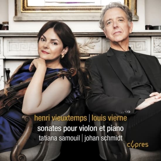 Vieuxtemps/Vierne - Sonates Pour Violon Et Piano (CD)