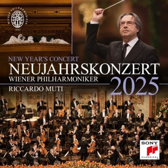 Muti Riccardo & Wiener Philharmoniker - Neujahrskonzert 2025 / New Year's Concert 2025 / Concert Du Nouvel An 2025 (CD)