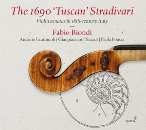 Fabio Biondi - The 1690 "Tuscan" Stradivari (CD)