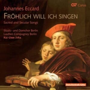 Eccard - Fröhlich Will Ich Singen - Sacred A (CD)
