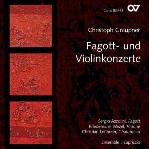 Graupner - Bassoon And Violin Concertos (CD)