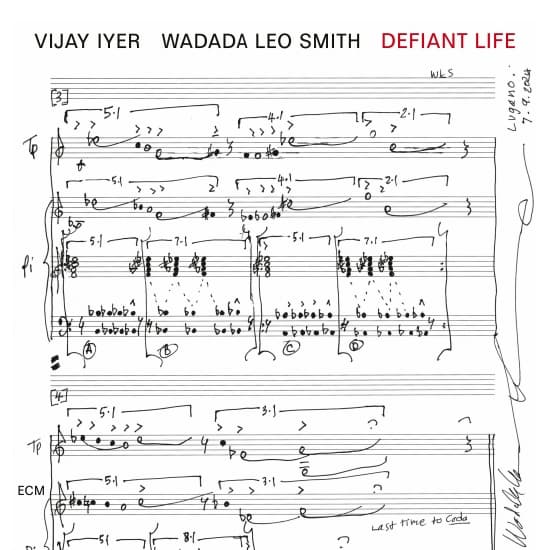 Vijay Iyer Wadada Leo Smith - Defiant Life (CD)