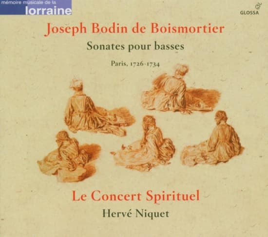 Boismortier Joseph Bodin De - Sonates Pour Basses (CD)