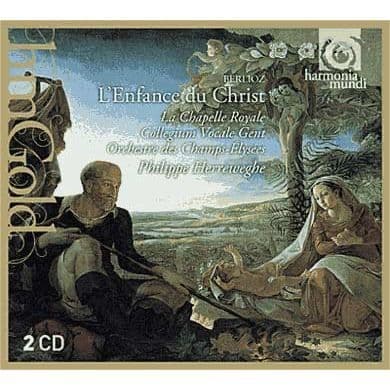 CD - Harmonia Mundi - Kristi barndom - Religiös sång - Hector Berlioz - 2 CD