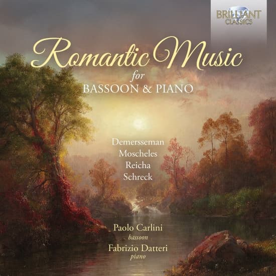 Paolo Carlini Fabrizio Datteri - Romantic Music For Bassoon & Piano (CD)