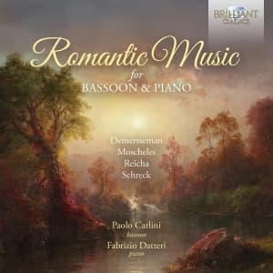Paolo Carlini Fabrizio Datteri - Romantic Music For Bassoon & Piano (CD)