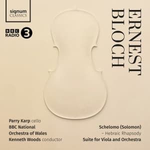 Ernest Bloch - Schelomo - Hebraic Rhapsody, Suite (CD)