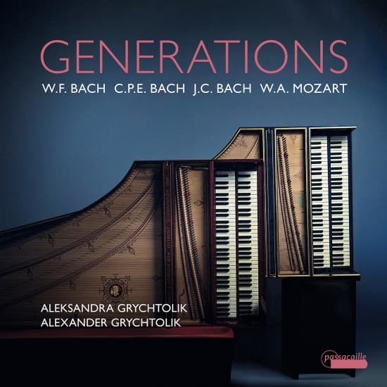 Aleksandra & Alexander Grychtolik - Generations - Works For Two Harpsic (CD)