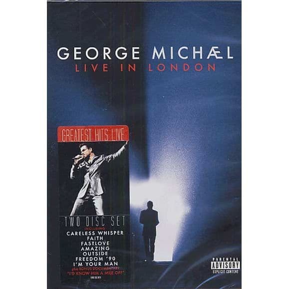 DVD - George Michael - Live i London - 2 CD - Jive - DigiPack