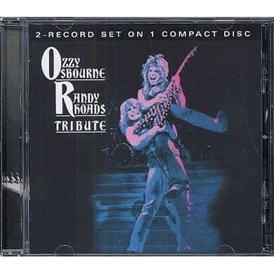 CD - Ozzy Osbourne - Tribute (1981) (remastrad) - Kristalllåda - Epic