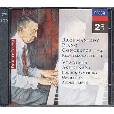 Konserter för piano 1 till 4 - Decca - Serge Rachmaninov - CD - Boxset