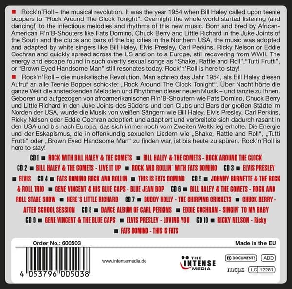 Cd-samling Rock - Roll Revolution / Highlight 1954-1957