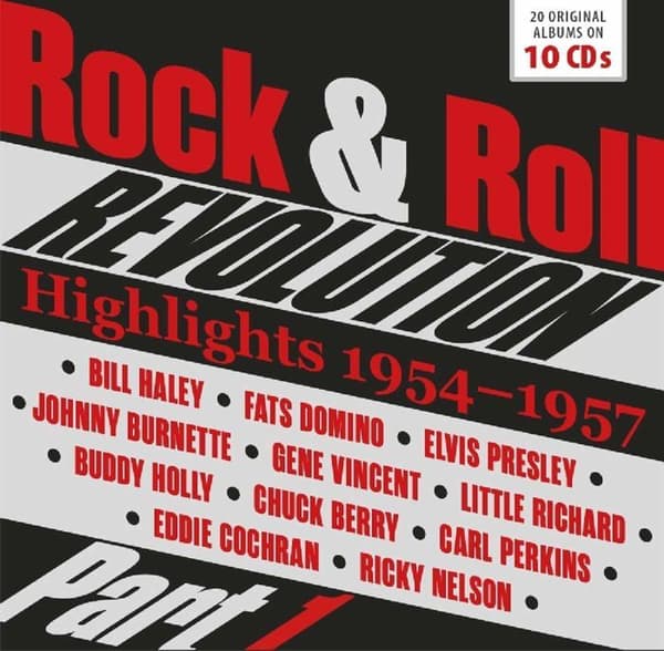 Cd-samling Rock - Roll Revolution / Highlight 1954-1957