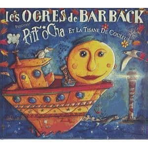 Bok CD - Les Ogres De Barback - Pitt Ocha 3 - Färgte - 30 låtar - CD stöd