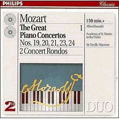 Pianokonserter nr. 19 till 24 - Wolfgang Amadeus Mozart - CD - Boxset