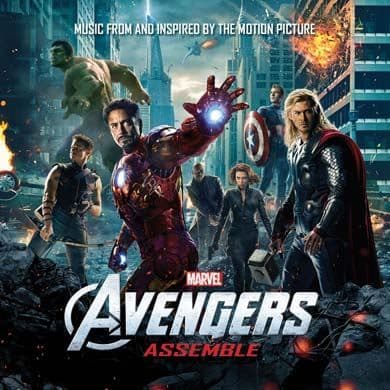 Originalfilmens soundtrack - The Avengers - CD - Box