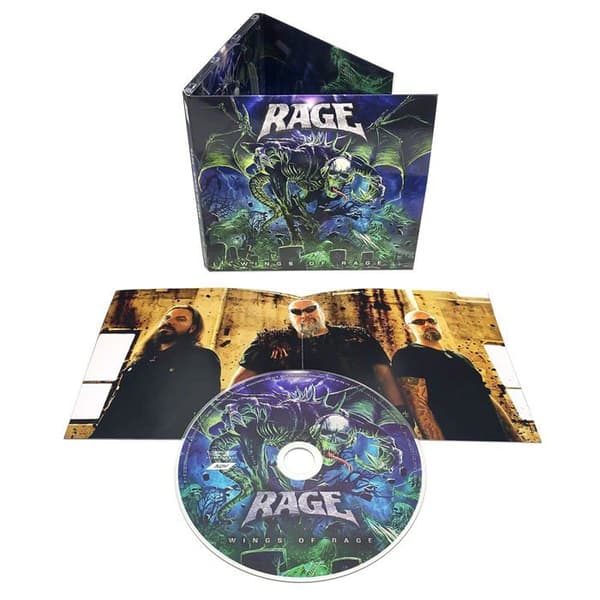 Cd hårdrock - cd metal Steamhammer Wings of Rage