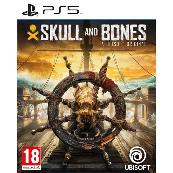 Skalle och ben