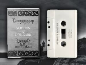 Voodus / Domgård - Ginnungagap / Ljungeld Över Människ (MC)