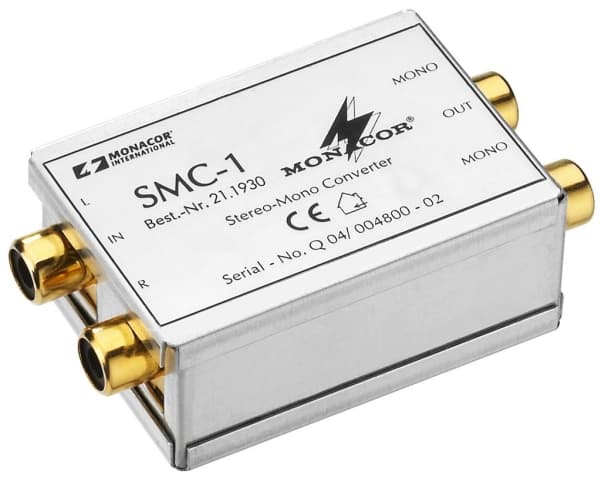 Monacor SMC-1, 65 mm, 37 mm, 22 mm, 48 g, 0 - 40 °C
