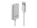 Miniatyrbild 4 av 5: Lindy USB Type A to Audio Converter - Ljudkort - stereo - USB