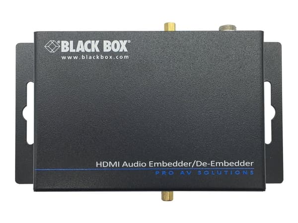 Black Box Audio Embedder/De-embedder - HDMI - Lydinnsetter/uttaker