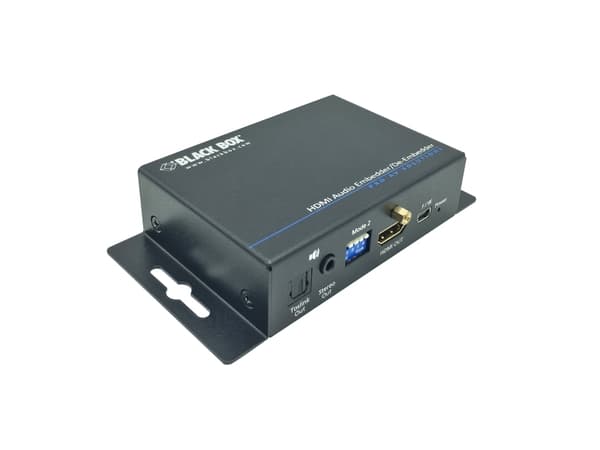 Black Box Audio Embedder/De-embedder - HDMI - Lydinnsetter/uttaker