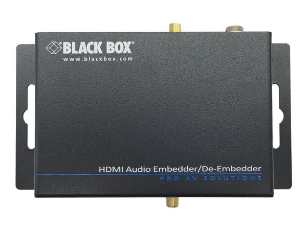 Black Box Audio Embedder/De-embedder - HDMI - Lydinnsetter/uttaker