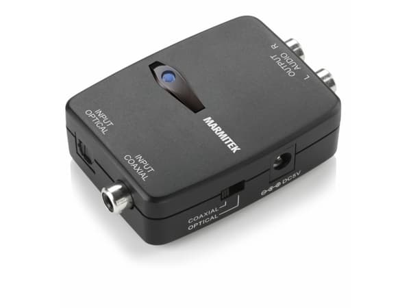 Marmitek Connect DA21, 5 V, 600 mA, 100 - 240 V, 50 - 60 Hz, 51 mm, 80 mm