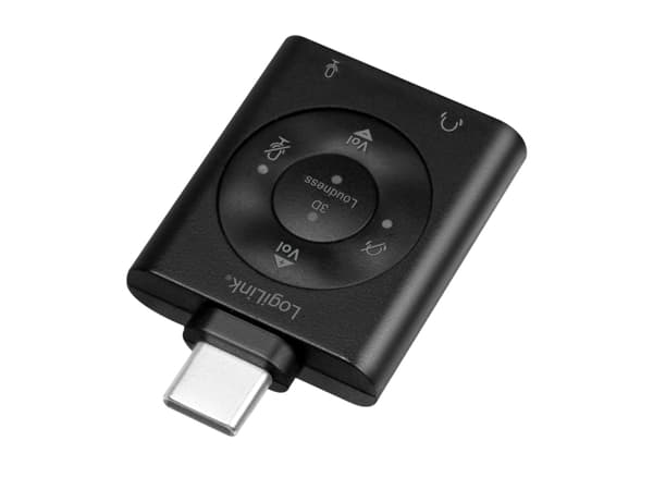 LogiLink UA0365, USB Type-C, 96KHz, 27 mm, 40 mm, 8 mm
