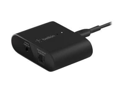 Belkin Soundform Connect Audio Adapter with AirPlay 2 - Trådløst lydadapter for mobiltelefon, digital spiller, smarthøyttaler, nettbrett - for AirPla