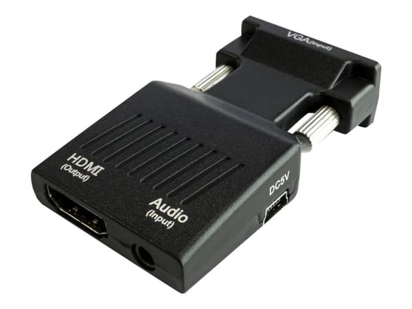 SAVIO CL-145 VGA-HDMI-muunnin VGA:sta HDMI:ksi
