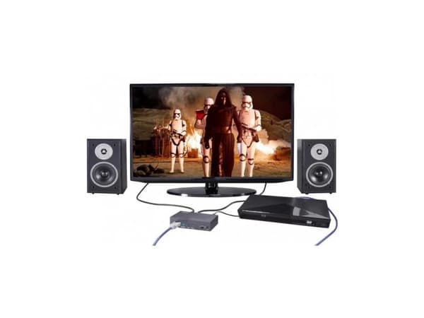 TECHly IDATA HDMI-EA4K - Lydspiller