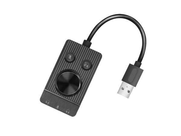 LogiLink UA0397, USB Type-A, 16 bit / 48 kHz, 37 mm, 65,1 mm, 17,5 mm, 29,5 g