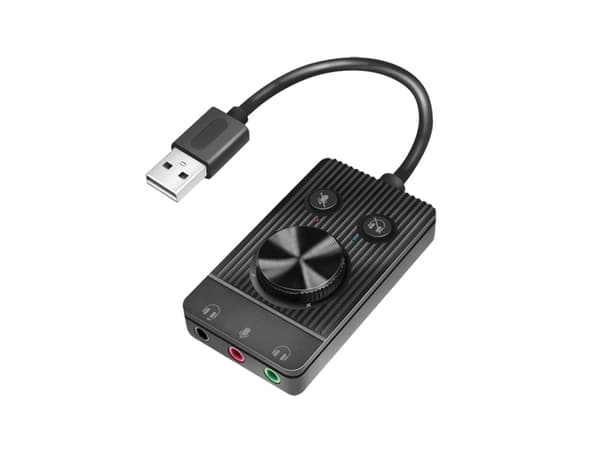 LogiLink UA0397, USB Type-A, 16 bit / 48 kHz, 37 mm, 65,1 mm, 17,5 mm, 29,5 g
