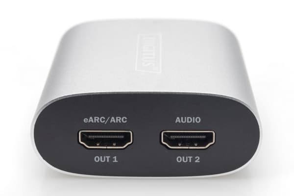 DIGITUS DS-45337 - Video/lyd-splitter - 2 x HDMI - stasjonær