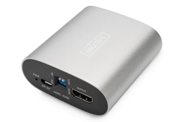 DIGITUS DS-45337 - Video/lyd-splitter - 2 x HDMI - stasjonær