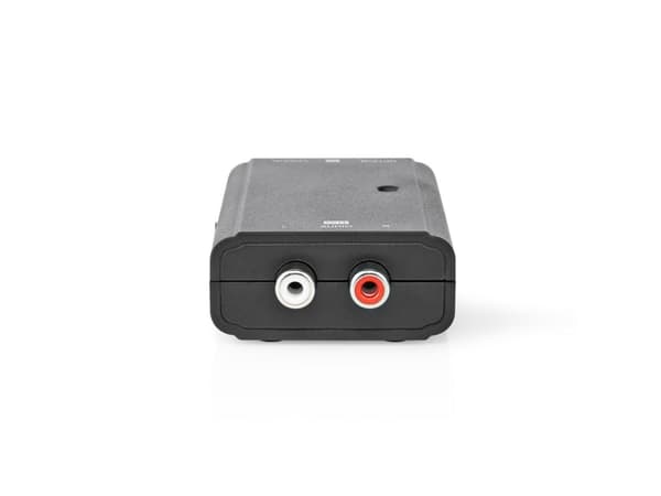 Nedis ACON2509BK, 57 mm, 50,5 mm, 23 mm, 44 g, Likström till USB typ A, 35 mm