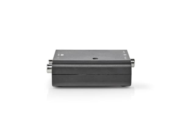 Nedis ACON2509BK, 57 mm, 50,5 mm, 23 mm, 44 g, Likström till USB typ A, 35 mm