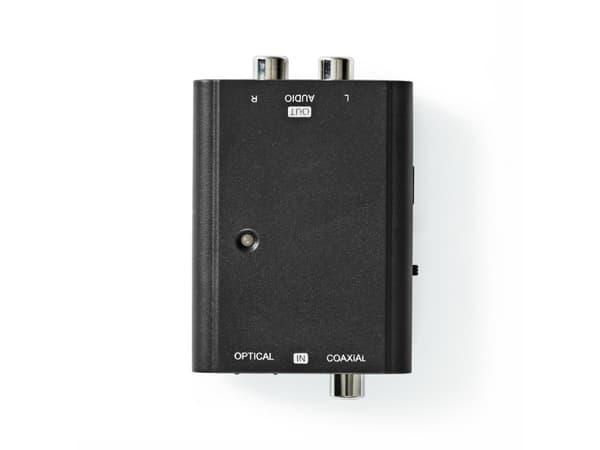 Nedis ACON2509BK, 57 mm, 50,5 mm, 23 mm, 44 g, Likström till USB typ A, 35 mm