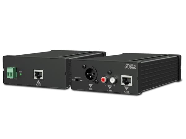 AUDAC APG20MK2, 24 V, 108 mm, 165 mm, 44 mm, 760 g, 1,08 kg