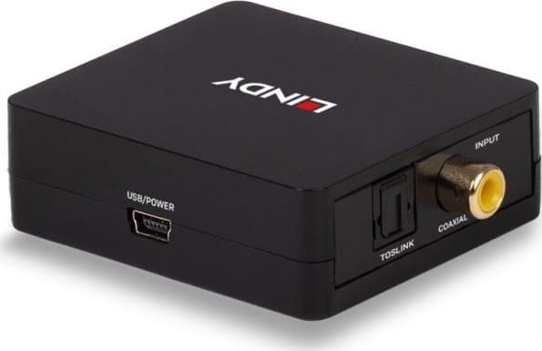 Lindy 70457, 192kHz, 5 V, 60,5 mm, 54 mm, 20,5 mm, 40 g