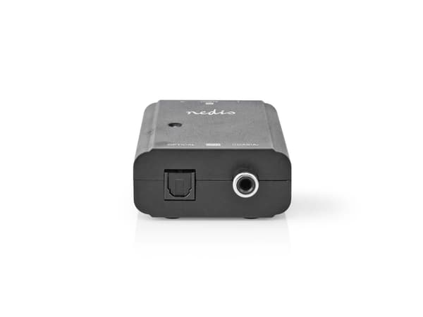 Nedis ACON2508BK, USB A-tyyppi, 5 V, 57 mm, 50,5 mm, 23 mm, 44 g