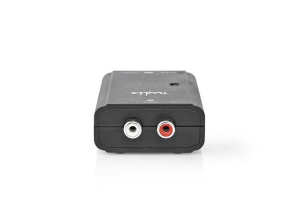 Nedis ACON2508BK, USB A-tyyppi, 5 V, 57 mm, 50,5 mm, 23 mm, 44 g