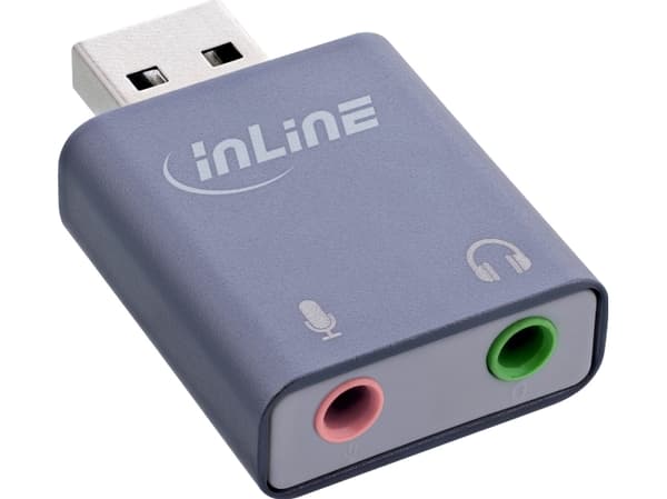 InLine® USB Audio Soundadapter, USB-A
